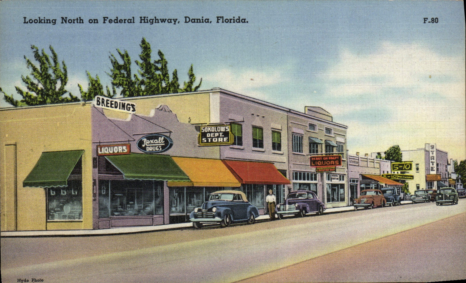 CPA Looking North On Federal Highway Dania Florida
