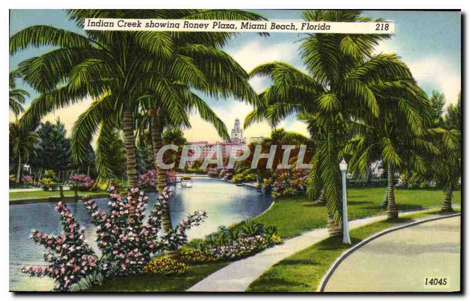 CPA Indian Creek Showing Roney Plaza Miami Beach Florida