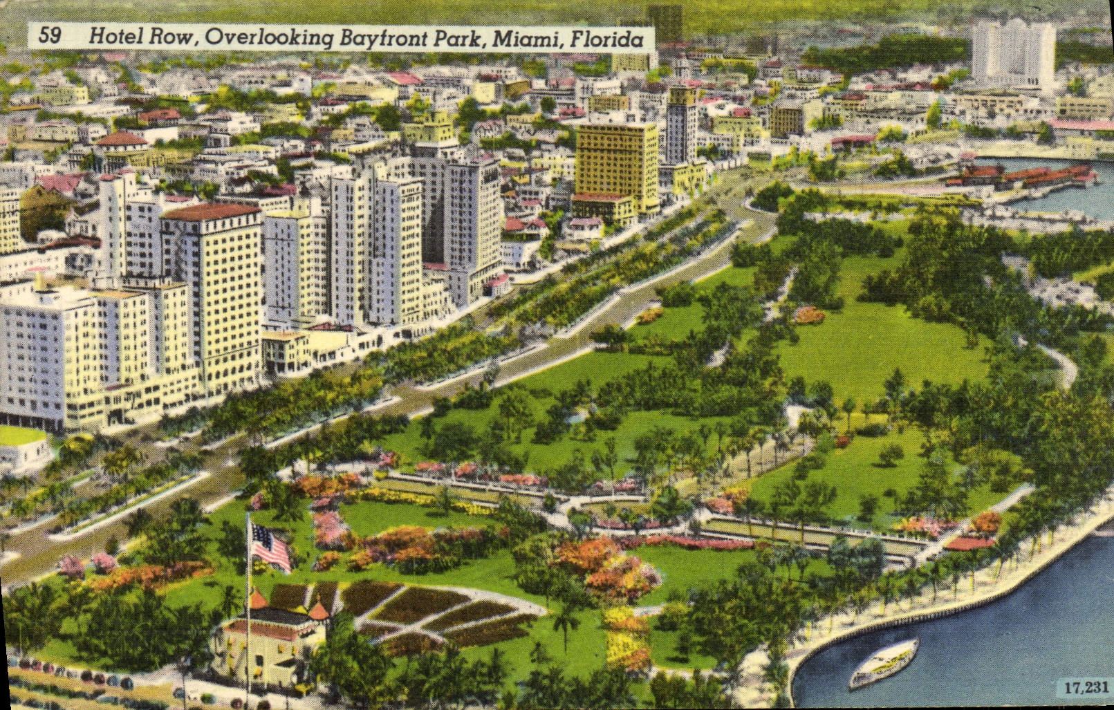 CPA Hotel Row Overlooking Bayfront Park Miami Florida