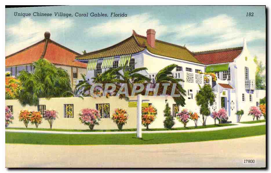 CPA Unique Chinese Village Coral Gables Florida China