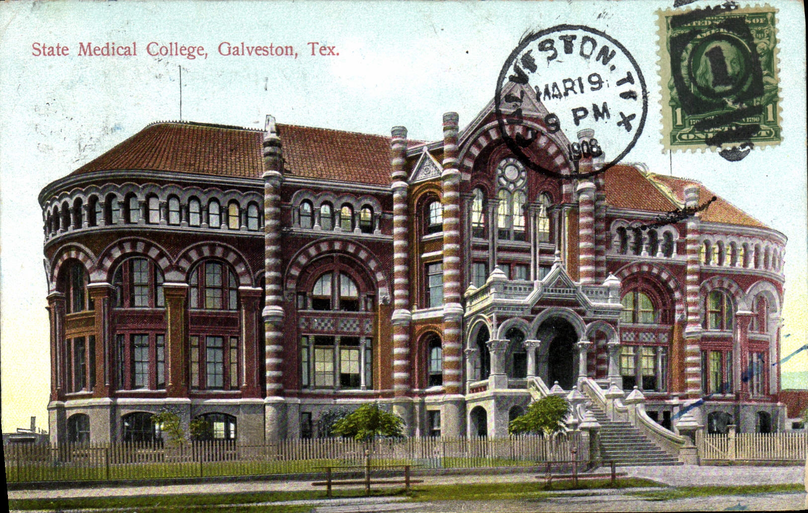 CPA State Medical College Galveston Tex
