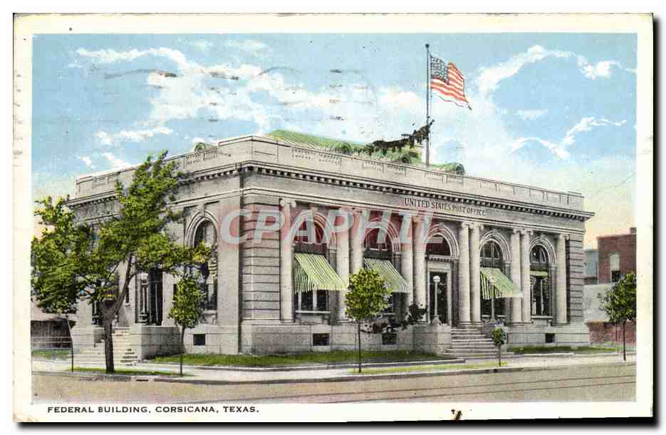 CPA Federal Building Corsicana Texas