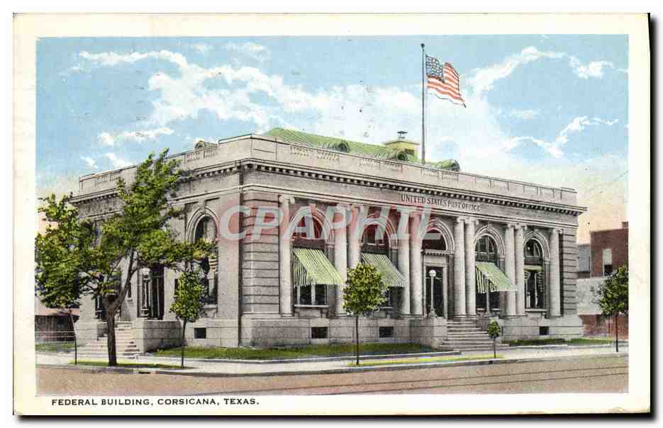 CPA Federal Building Corsicana Texas