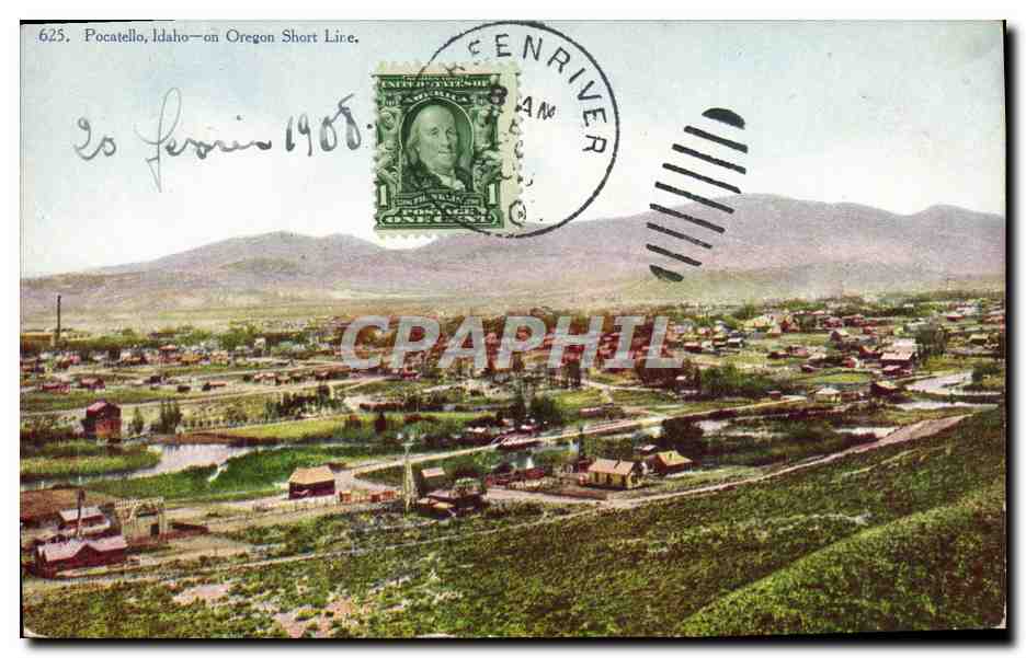 CPA Pocatello Idaho On Oregon Short Line