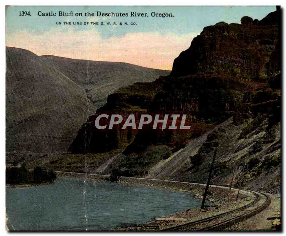 CPA Castle Bluff On The Deschutes River Oregon On The Line