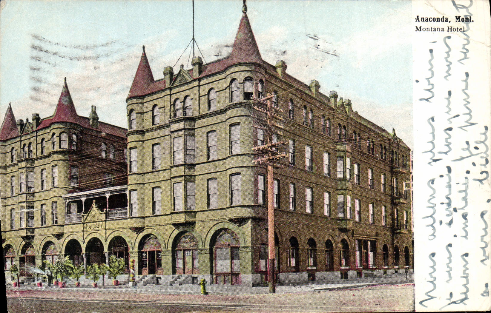 CPA Anaconda Mont Montana Hotel