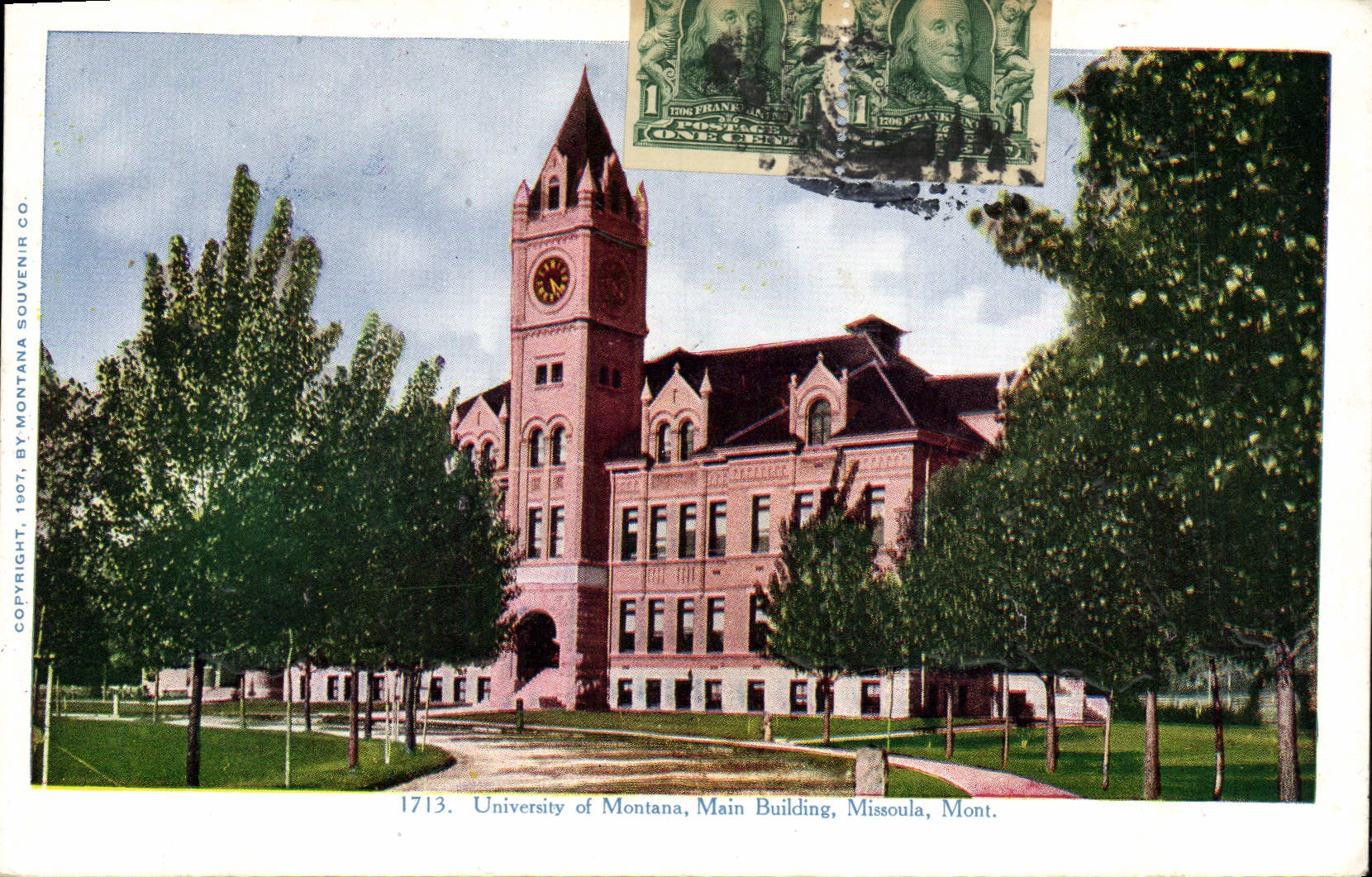 CPA University Of Montana Main Building Missoula Mont