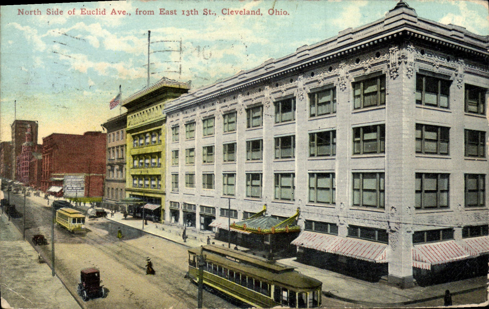 CPA North Side Of Euclid Ave From East St Cleveland Ohio