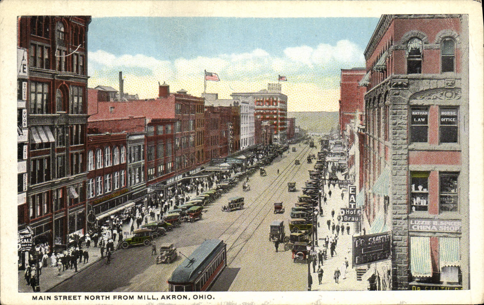 CPA Main Street North From Mill Akron Ohio