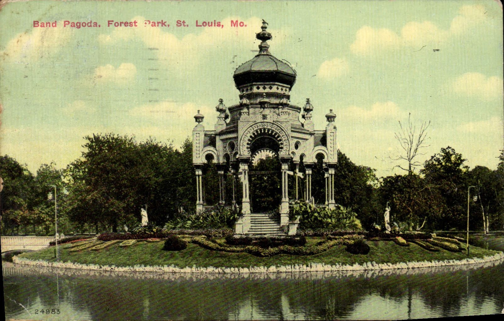 CPA Band Pagoda Forest Park St Louis
