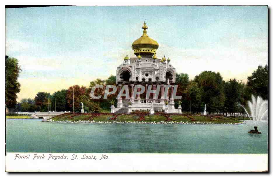 CPA Forest Park Pagoda St Louis