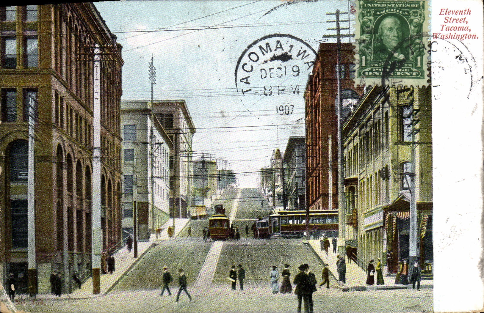 CPA Eleventh Street Tacoma Washington Tramway