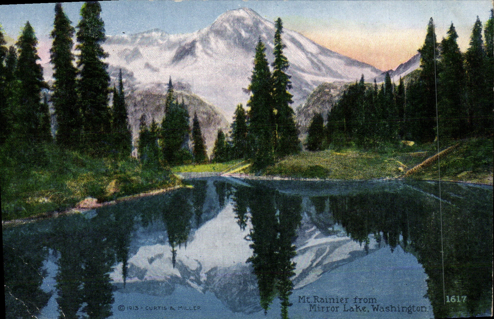 CPA Mt Rainier From Mirror Lake Washington