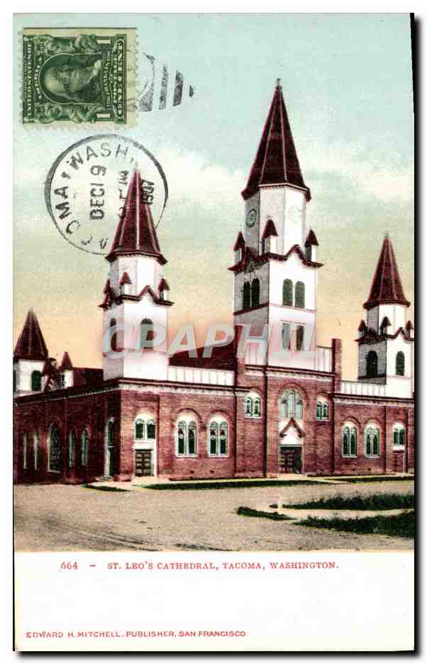 CPA St Leo's Cathedral Tacoma Washington