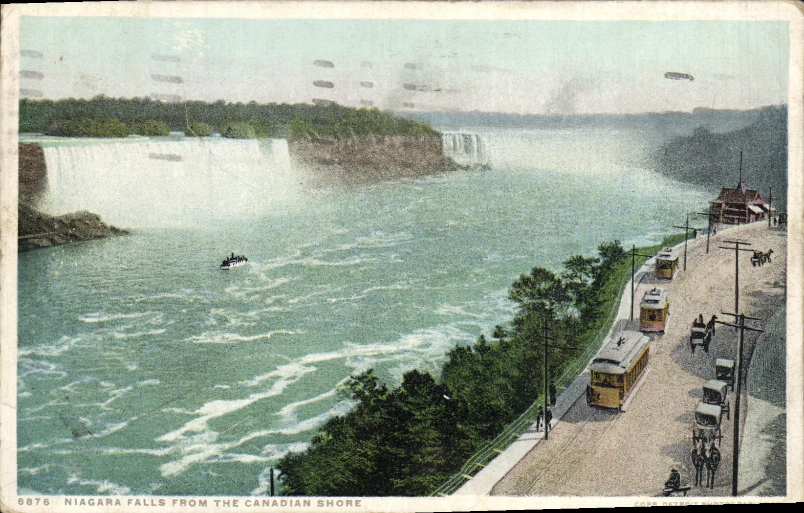 CPA Niagara Falls From The Canadian Shore