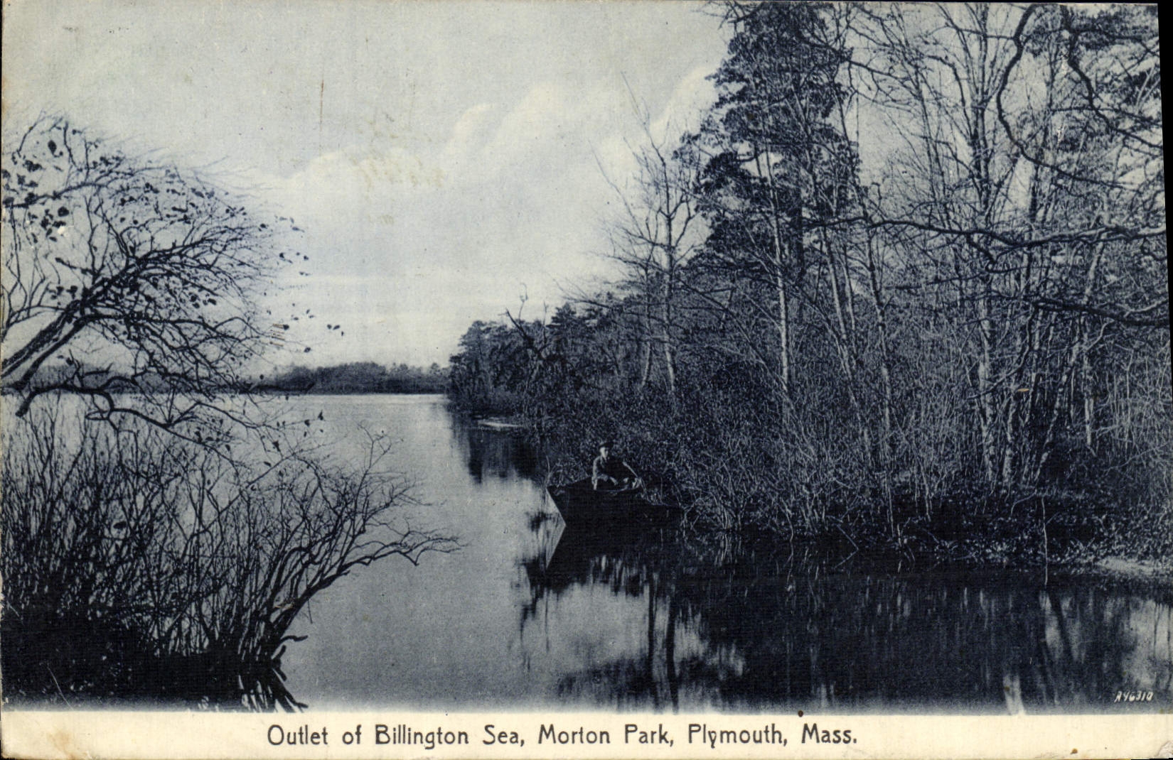 CPA Outlet of Billington Sea Morton Park Plymouth Mass