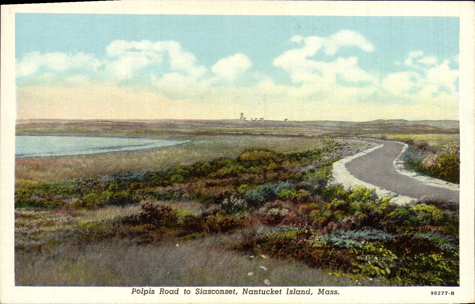 CPA Polpis Road to Siasconset Nantucket Island Mass