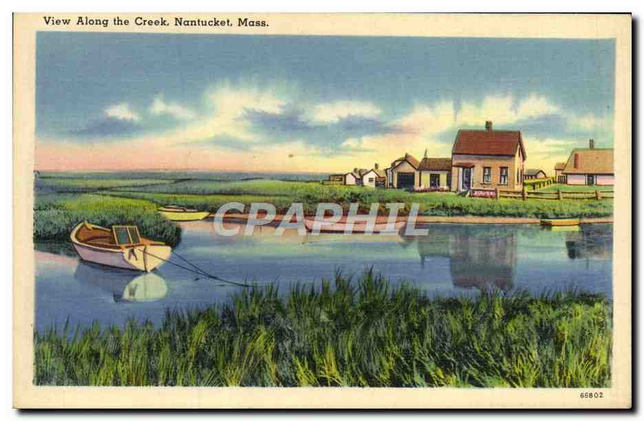 CPA View Along the Creek Nantucket Mass