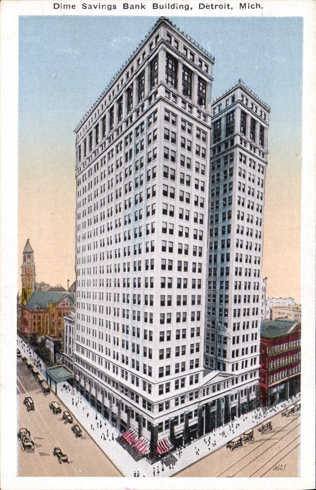 CPA Dime Savings Bank Building Detroit Mich