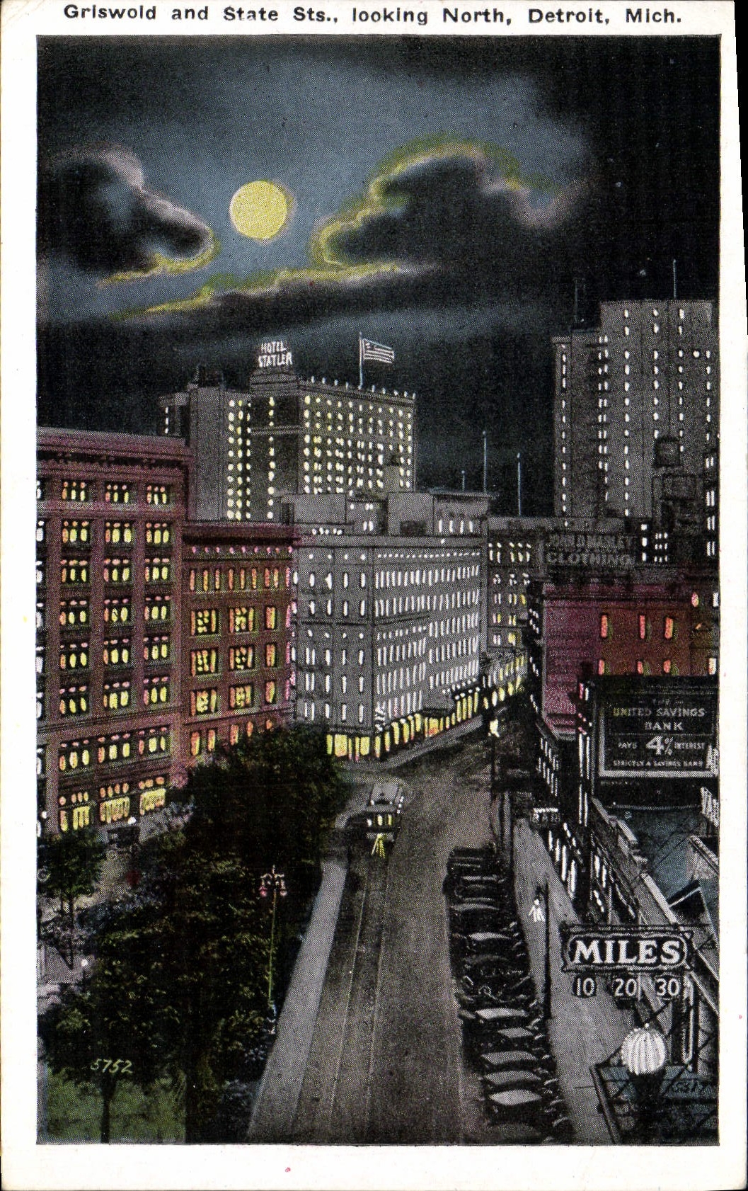 CPA Griswold and State Looking North Detroit Mich