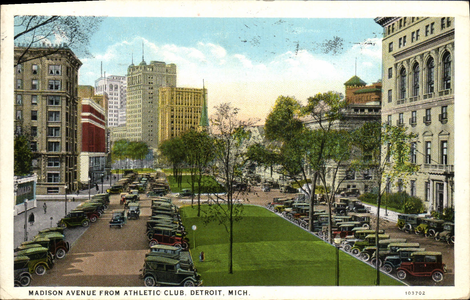 CPA Madison Avenue from Athletic Club Detroit Mich