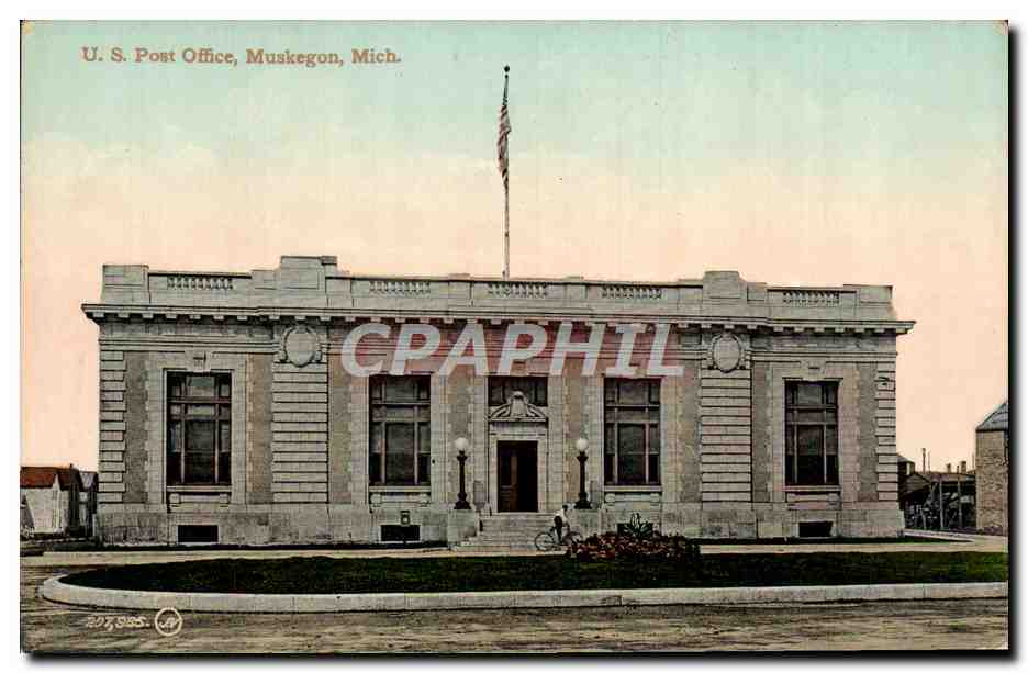 CPA Post Office Muskegon Mich