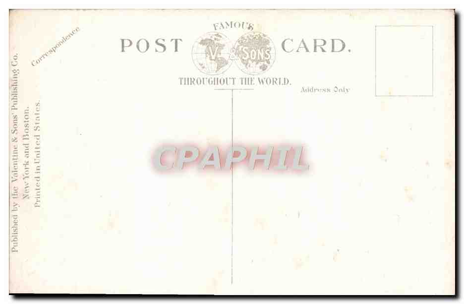 CPA Post Office Muskegon Mich — Rückseite