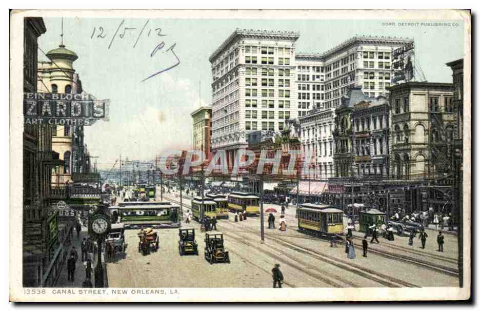 CPA Canal Street New Orleans Tramway