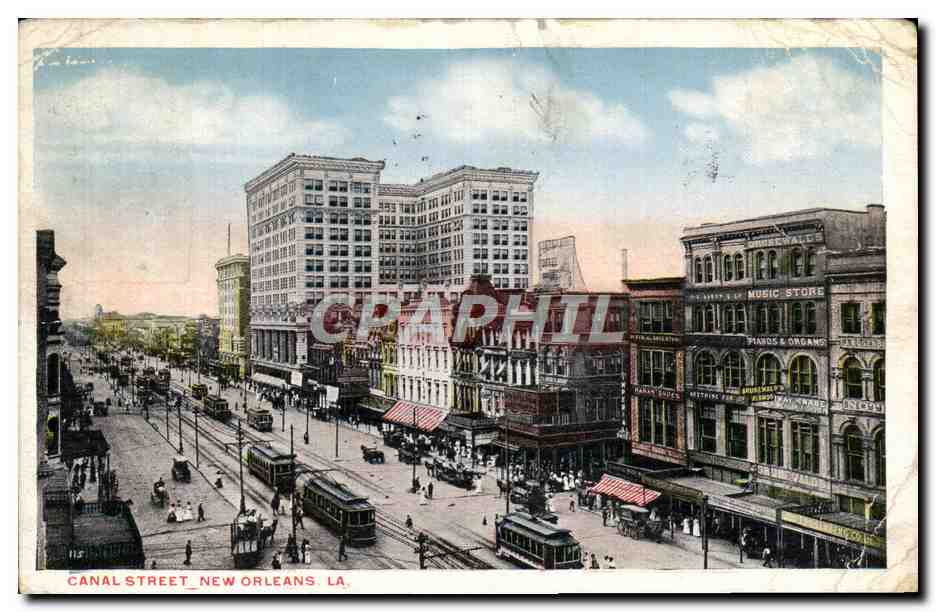 CPA Canal Street New Orleans Tramway