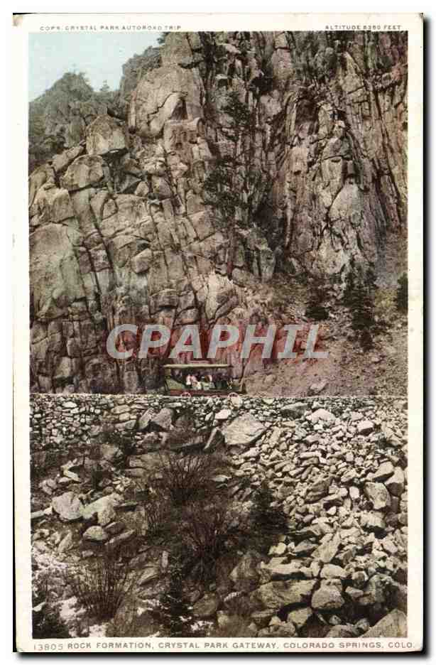 CPA Rock Formation Crystal Park Gateway Colorado Springs