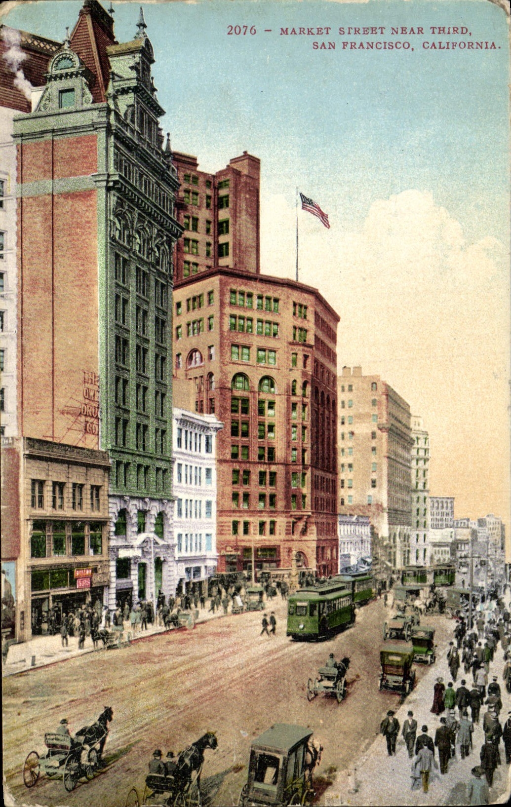 CPA San Francisco California Market Street Near Third