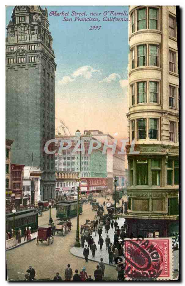 CPA San Francisco California Market Street Near O'Farrell