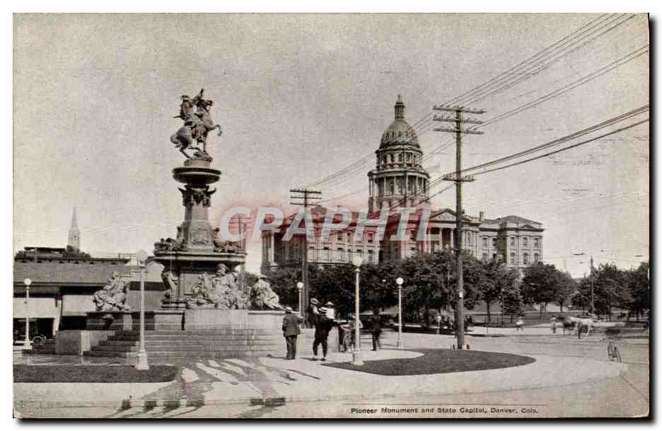 CPA Colorado Pioneer Monument and Stato Capital Denver