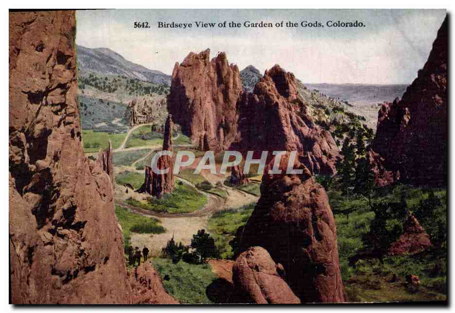 CPA Colorado Birdseye View of the Garden of the Gods 