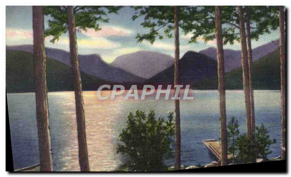 CPA Colorado Morning Scene Grand Lake Mt Baldy in background