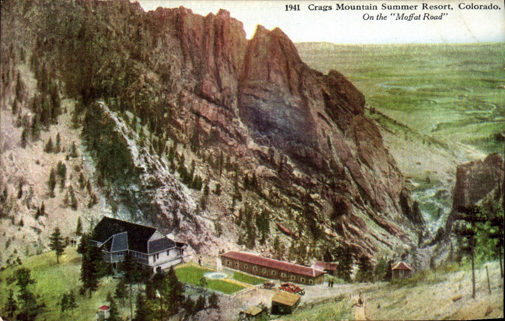 CPA Colorado Crags Mountain Summer Resort On the Moffat Road