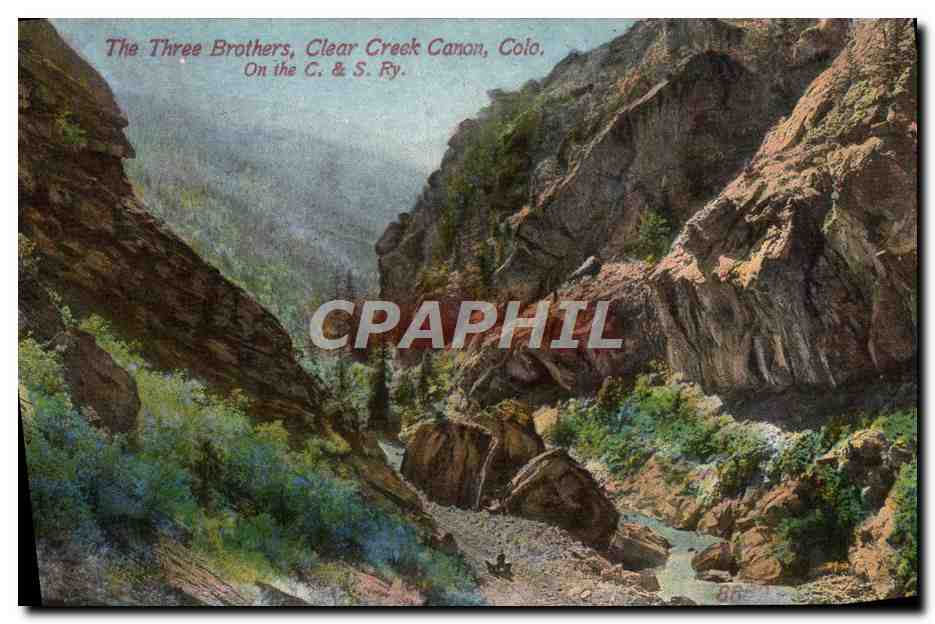 CPA Colorado The Three Brothers Clear Creek Canon 