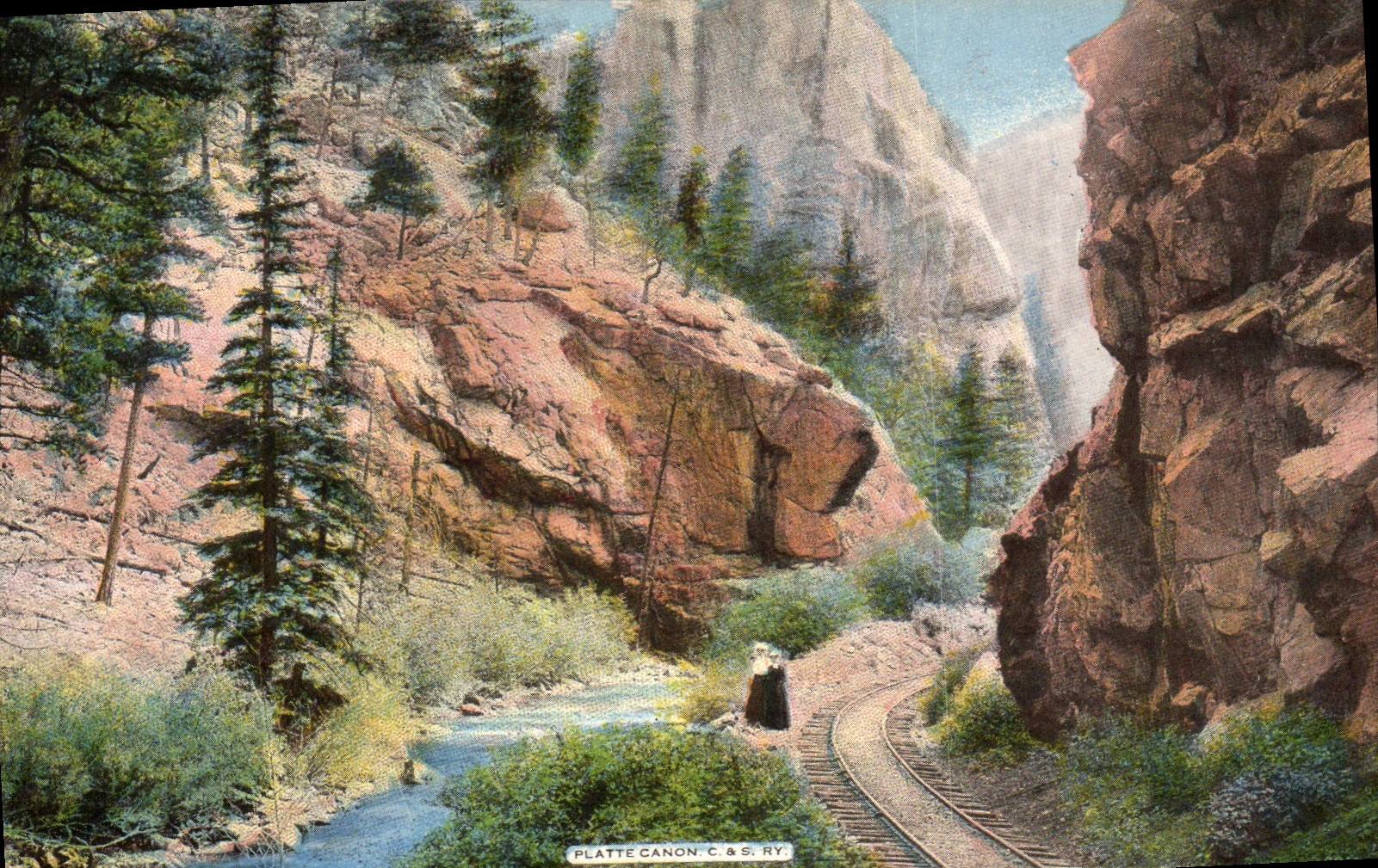 CPA Platte Canon Colorado On the Colorado