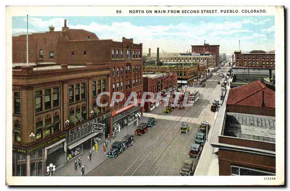CPA North On Main from Second Street Pueblo Colorado