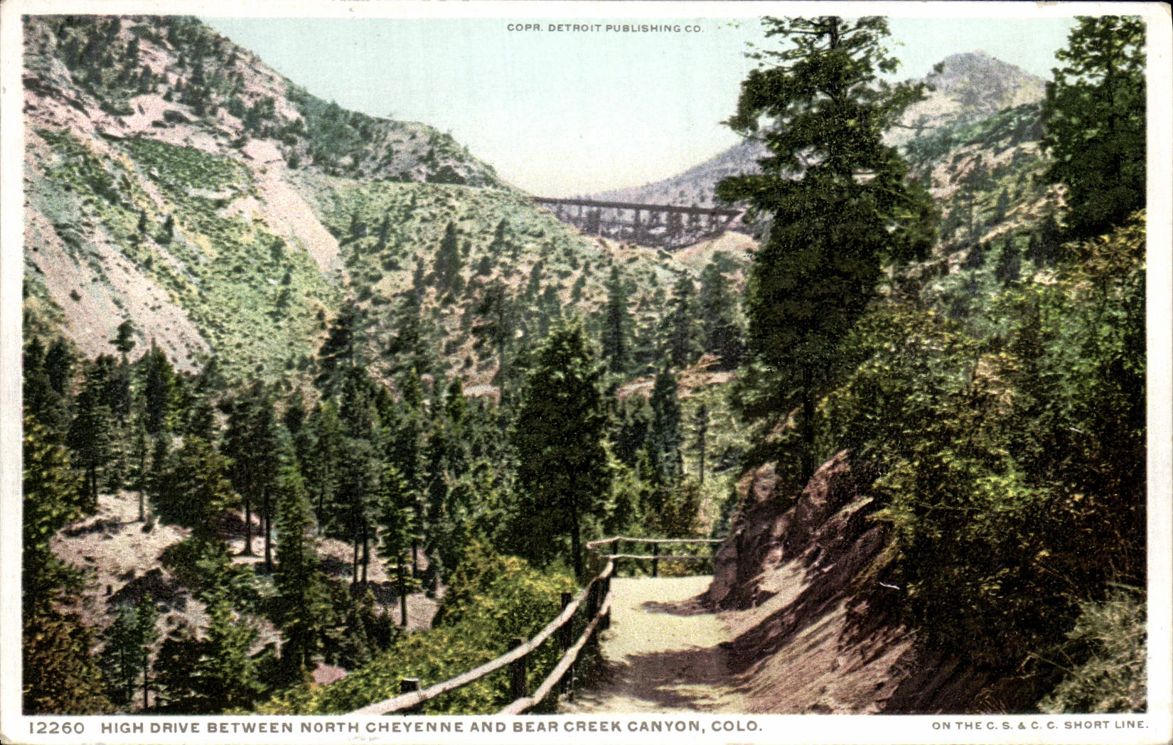 CPA High Drive Between North Cheyenne and Bear Creek Canyon Colorado