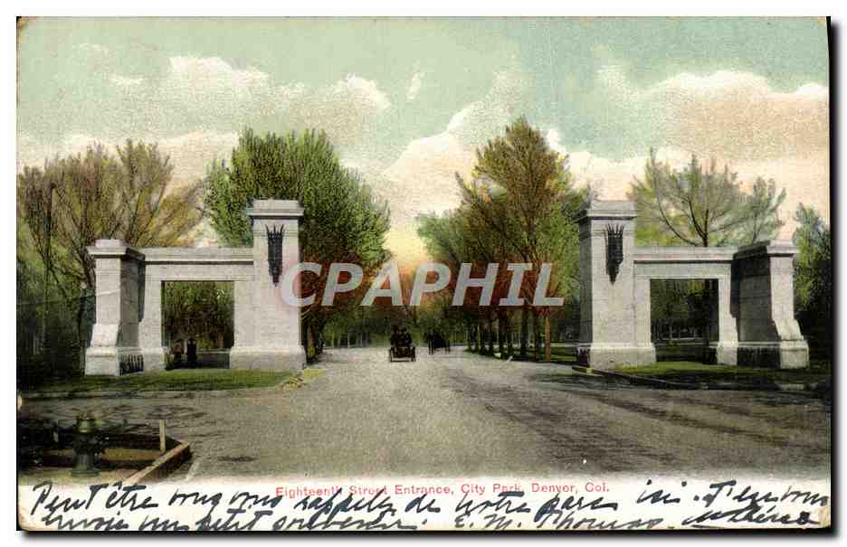 CPA Eighteenth Street Entrance City Park Denvor Colorado