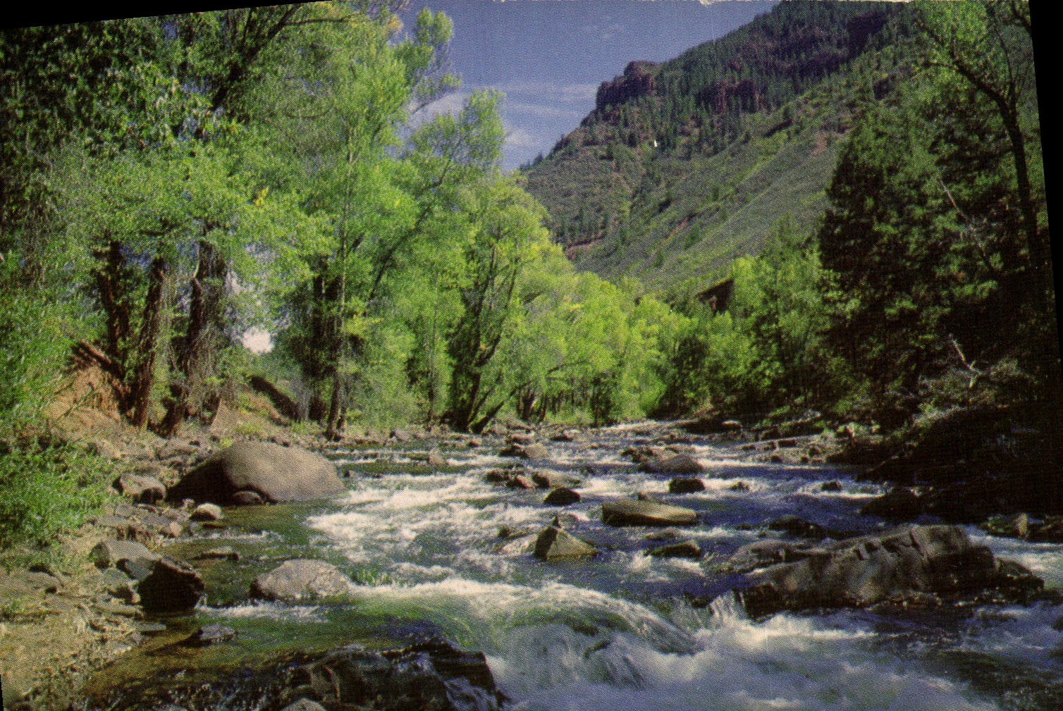 CPM The Fryingpan River in white River National Forest east of Basalt between Glenwood springs and Aspen Colorado