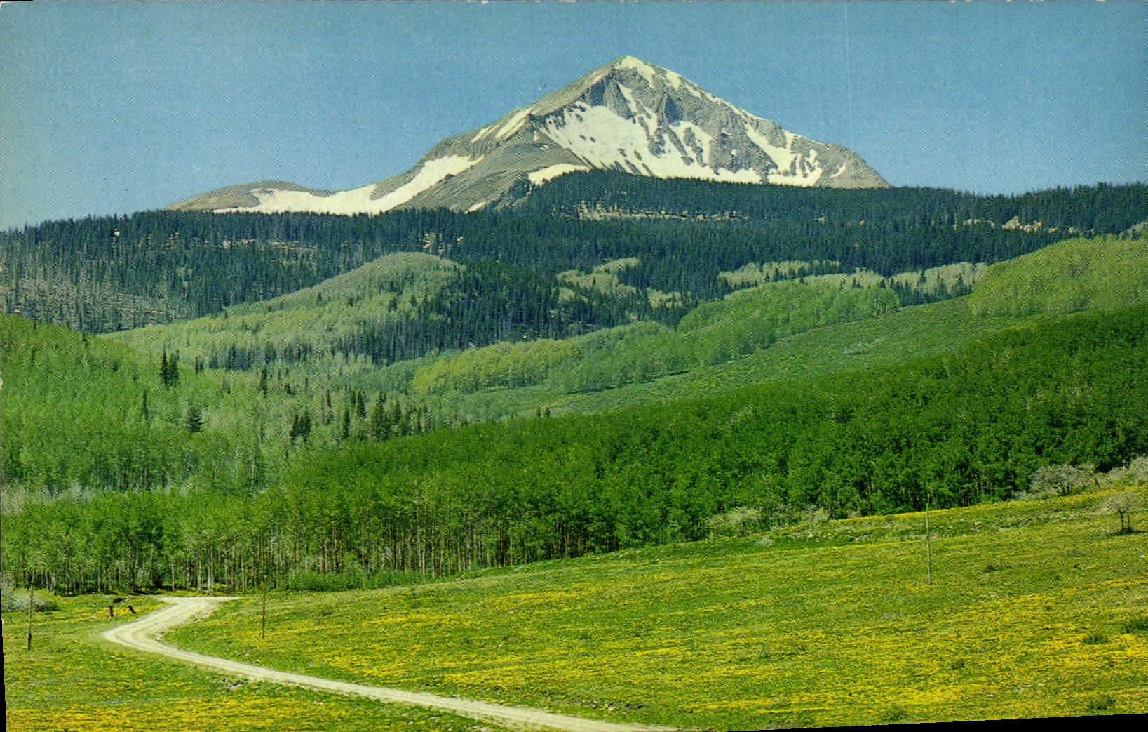 CPM Colorado Lone Cone Isolated foot westerly Outpost of the San Miguel Mountains