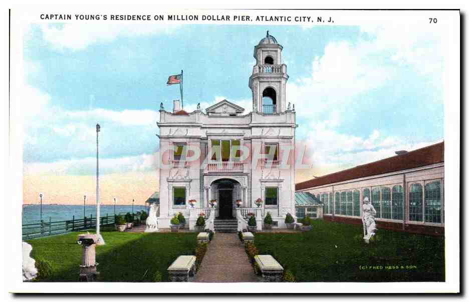 CPA Captain Young's Residence on Million Dollar Pier Atlantic City
