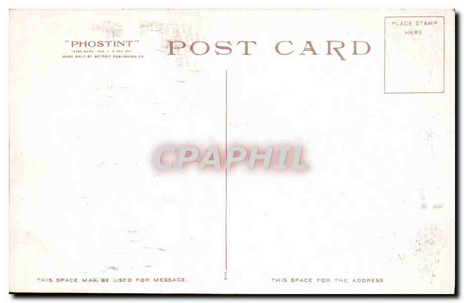CPA The Morning Glory Upper Geyser basin Yellowstone — Rückseite