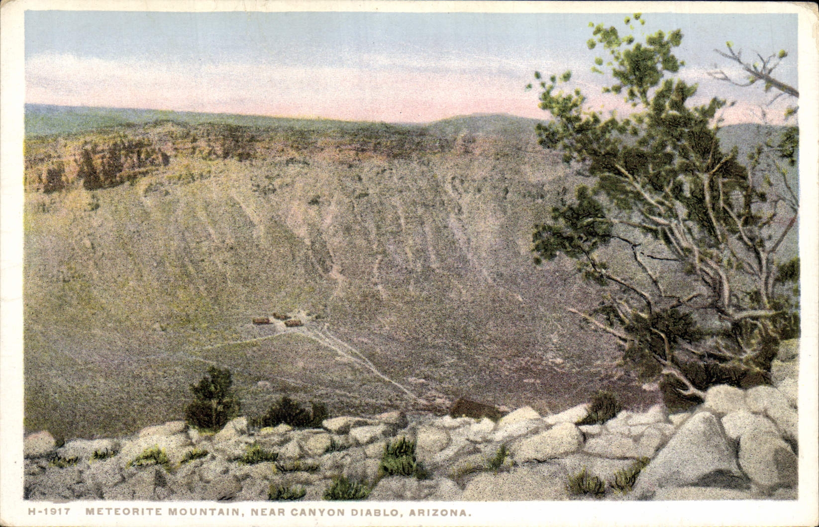 CPA Arizona Meteorite Mountain Near Canyon Diablo