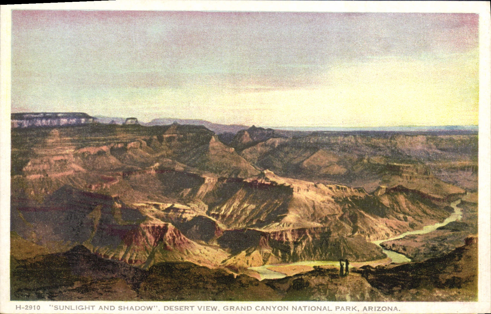 CPA Arizona Sunlight and Shadow Desert View Grand Canyon National Park
