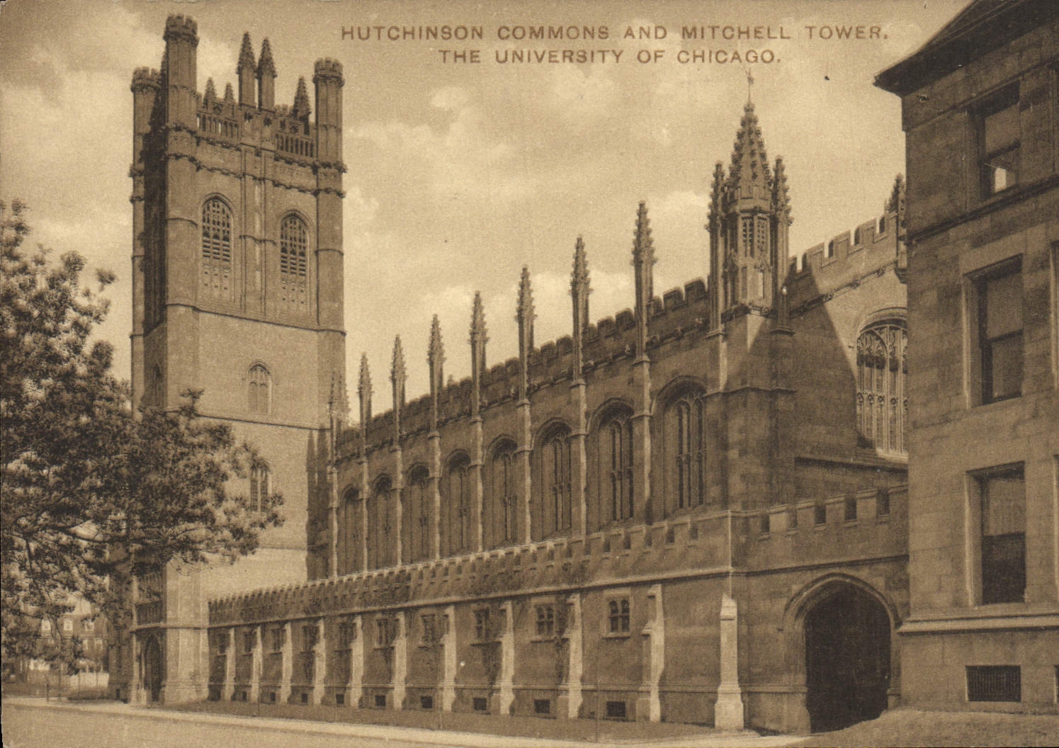 CPA Chicago Hutchinson Commons and Mitchell Tower The University of Chicago