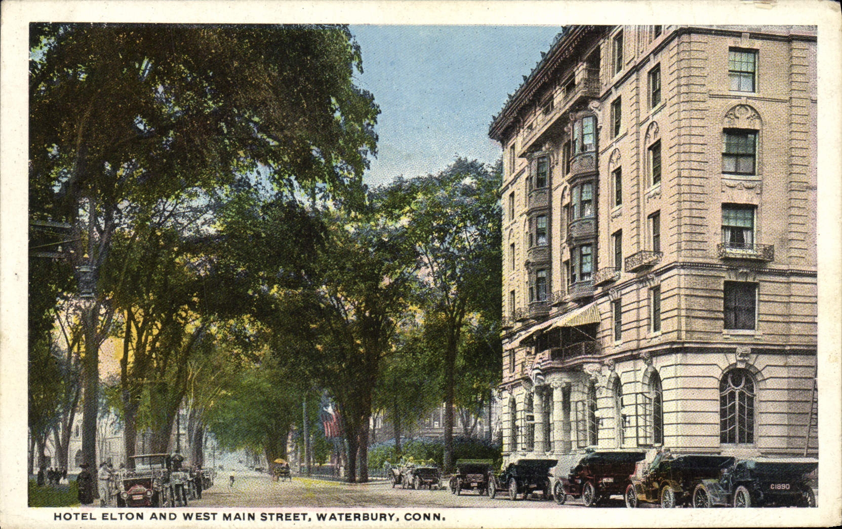 CPA Hotel Elton and West Main Street Waterbury Conn