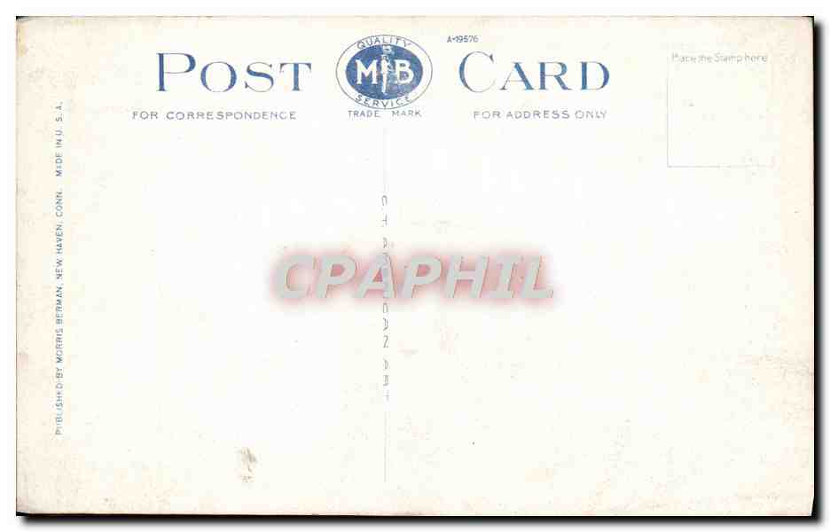 CPA Hotel Elton and West Main Street Waterbury Conn — Back
